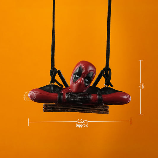 Relaxed Deadpool Hanging Figure