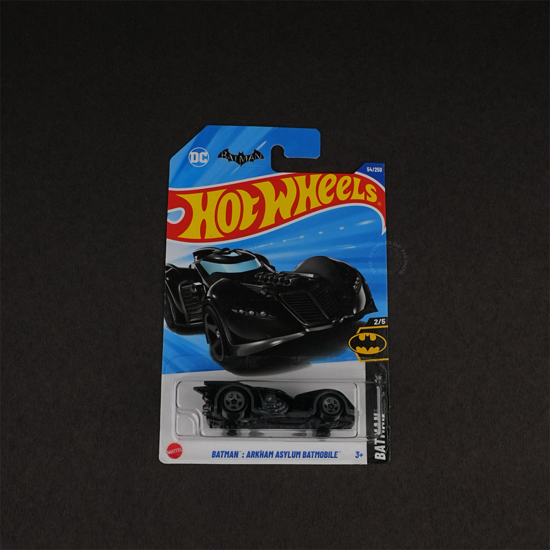 Hot Wheels Batman Arkham Asylum Batmobile Diecast Car