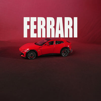 Ferrari Purosangue Diecast Model Car – 1:22 Scale (Red)