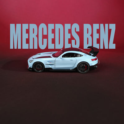 Mercedes-AMG GT R Blue Model Car - 1:22 Scale Diecast