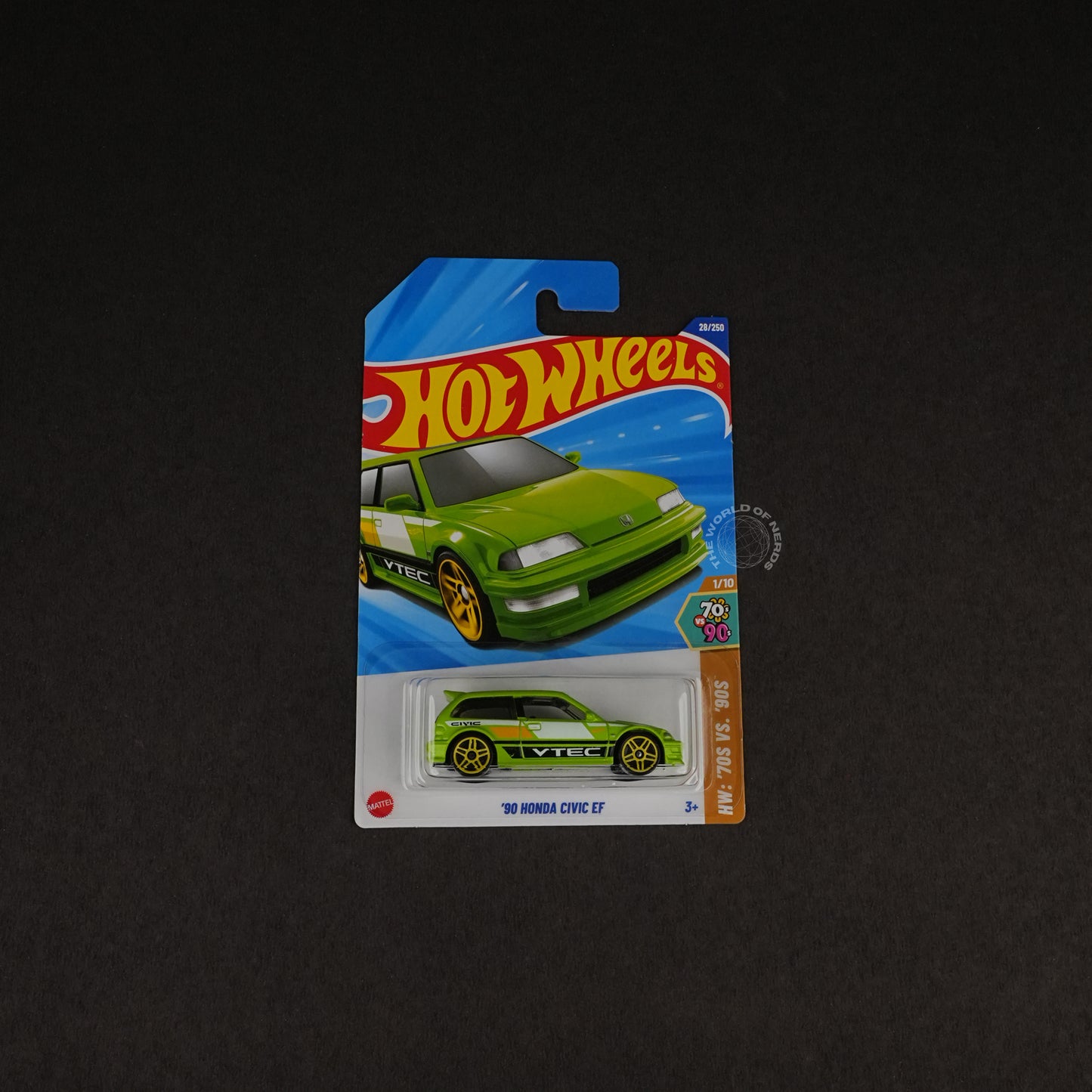 Hot Wheels ’90 Honda Civic EF 2025 Edition Diecast Car