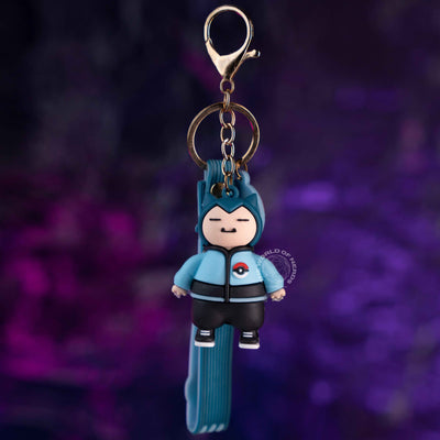 Pokemon Keychain in Jacket - Collectible Charm for Fans