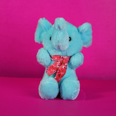 ELEPHANT SOFT TOYS - SKY BLUE