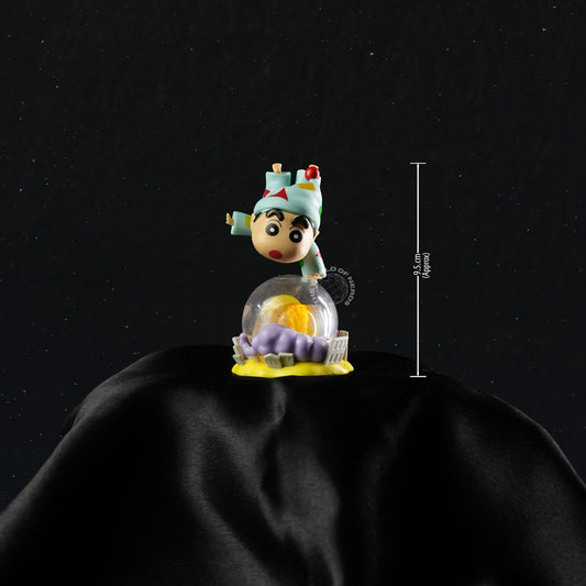 Cute Shinchan Snow Globe Figure