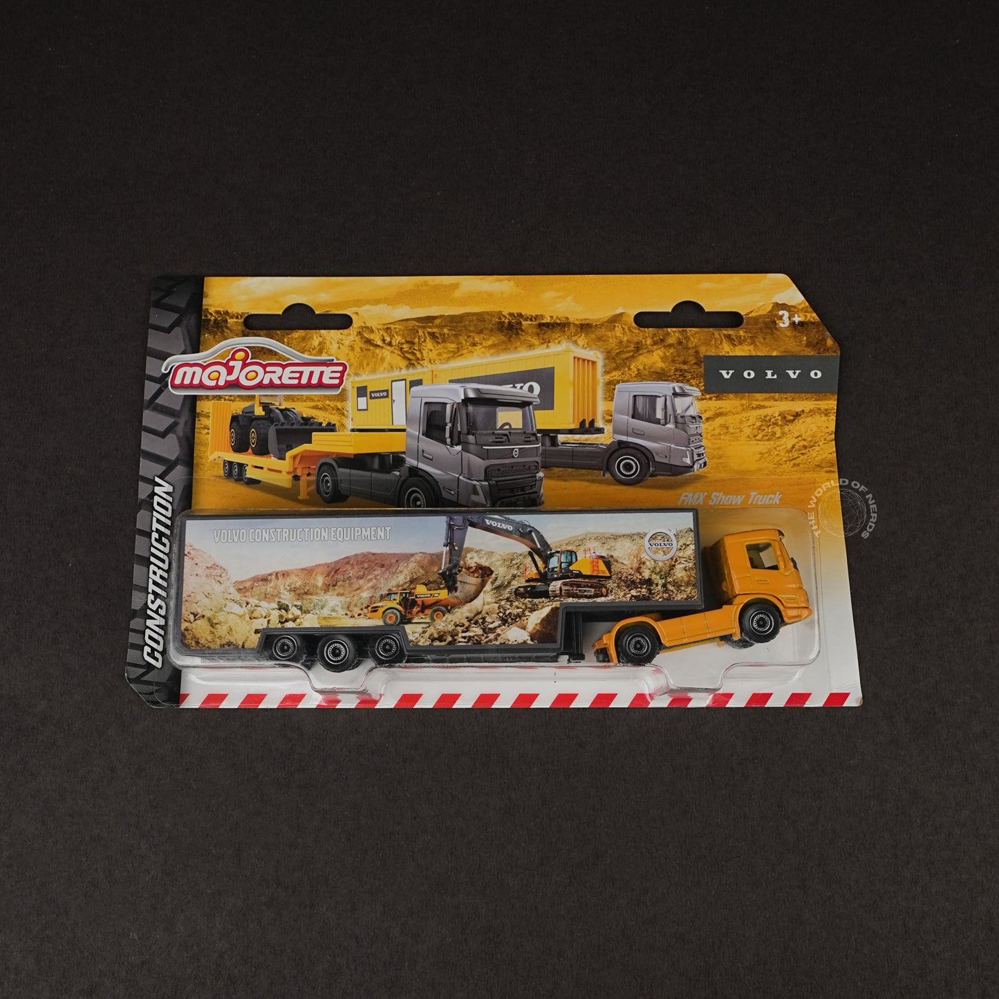 Volvo Construction Equipment Show Trailer by Majorette - The World Of Nerds