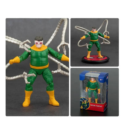 ZD toys Doctor Octopus Action Figure – Classic Green Suit with Flexible Mechanical Arms