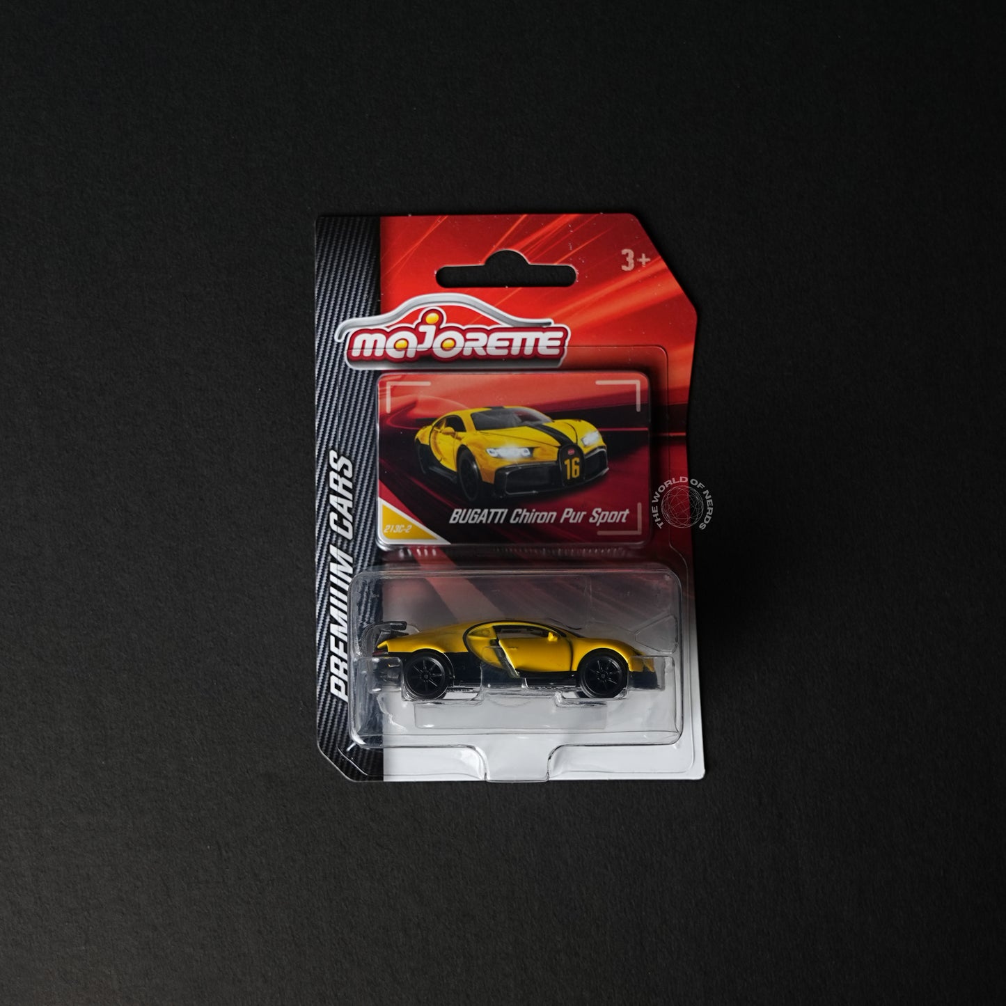 Majorette Bugatti Chiron Pur Sport Diecast Car - The World Of Nerds