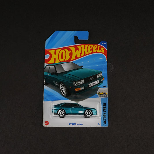 Hot Wheels β87 Audi Quattro β Factory Fresh Diecast Car