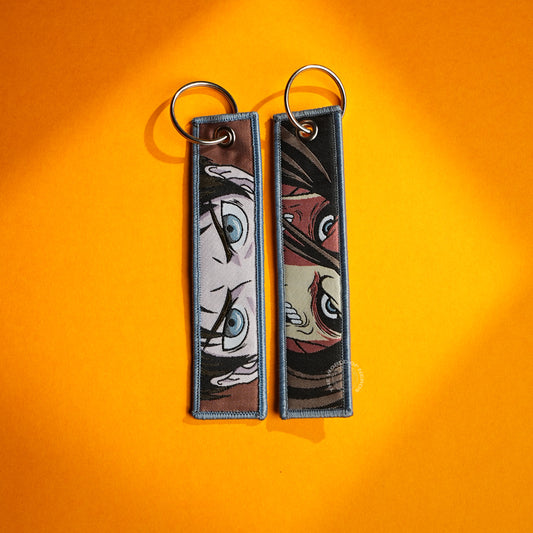 Demon Slayer Keychain | Sibling Duo Tanjiro & Nezuko Design