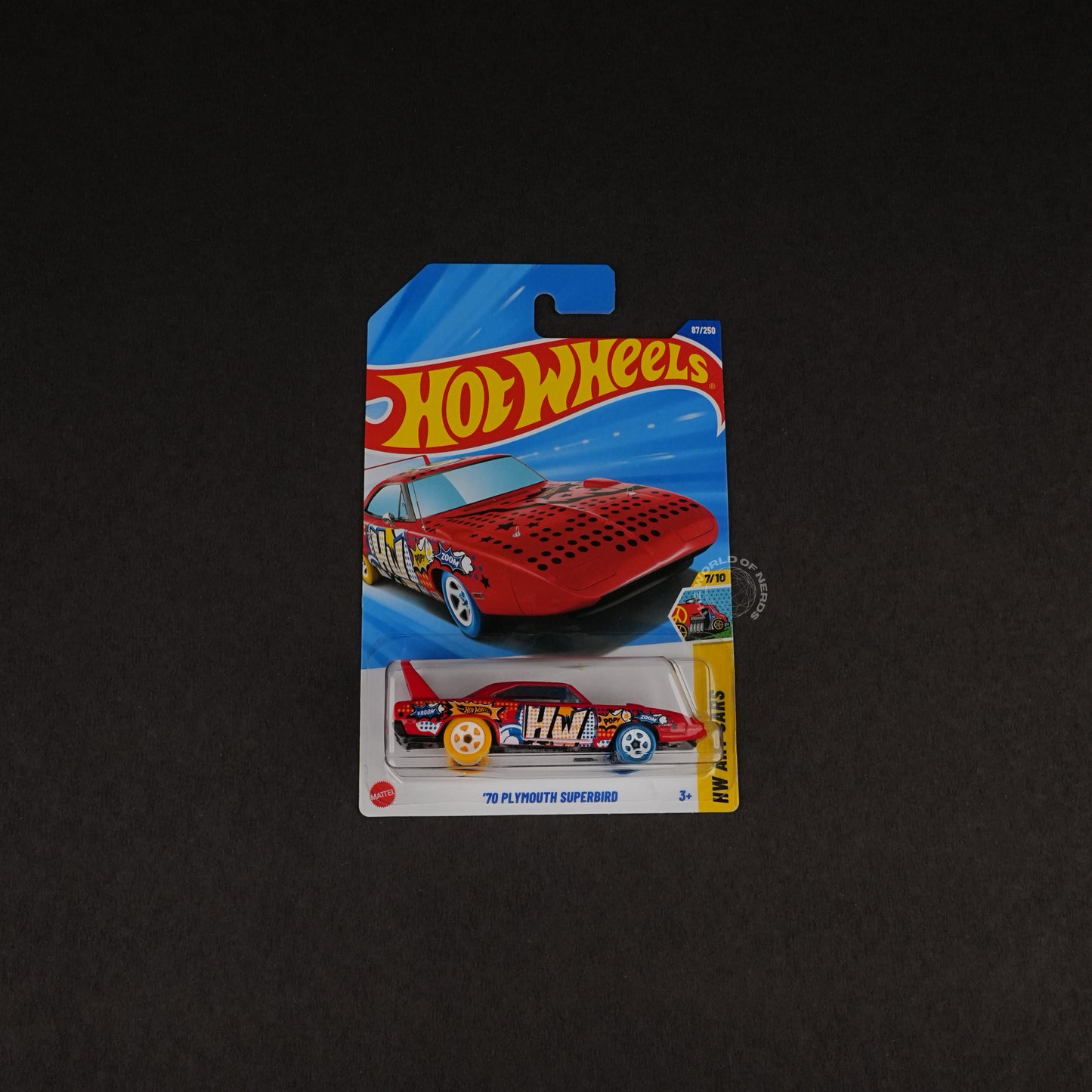 Hot Wheels HW Art Cars ’70 Plymouth Superbird Diecast Car