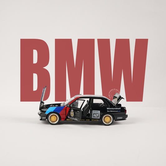 BMW E30 M3 DTM Die-Cast Model with Race Livery