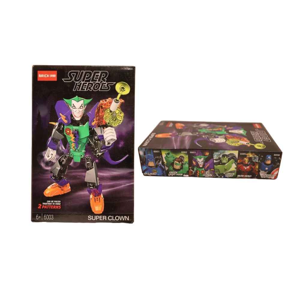 Brick Super Hero Joker Building Blocks for Epic Adventures - Unleash Your Imagination with Superhero Joker Building Blocks