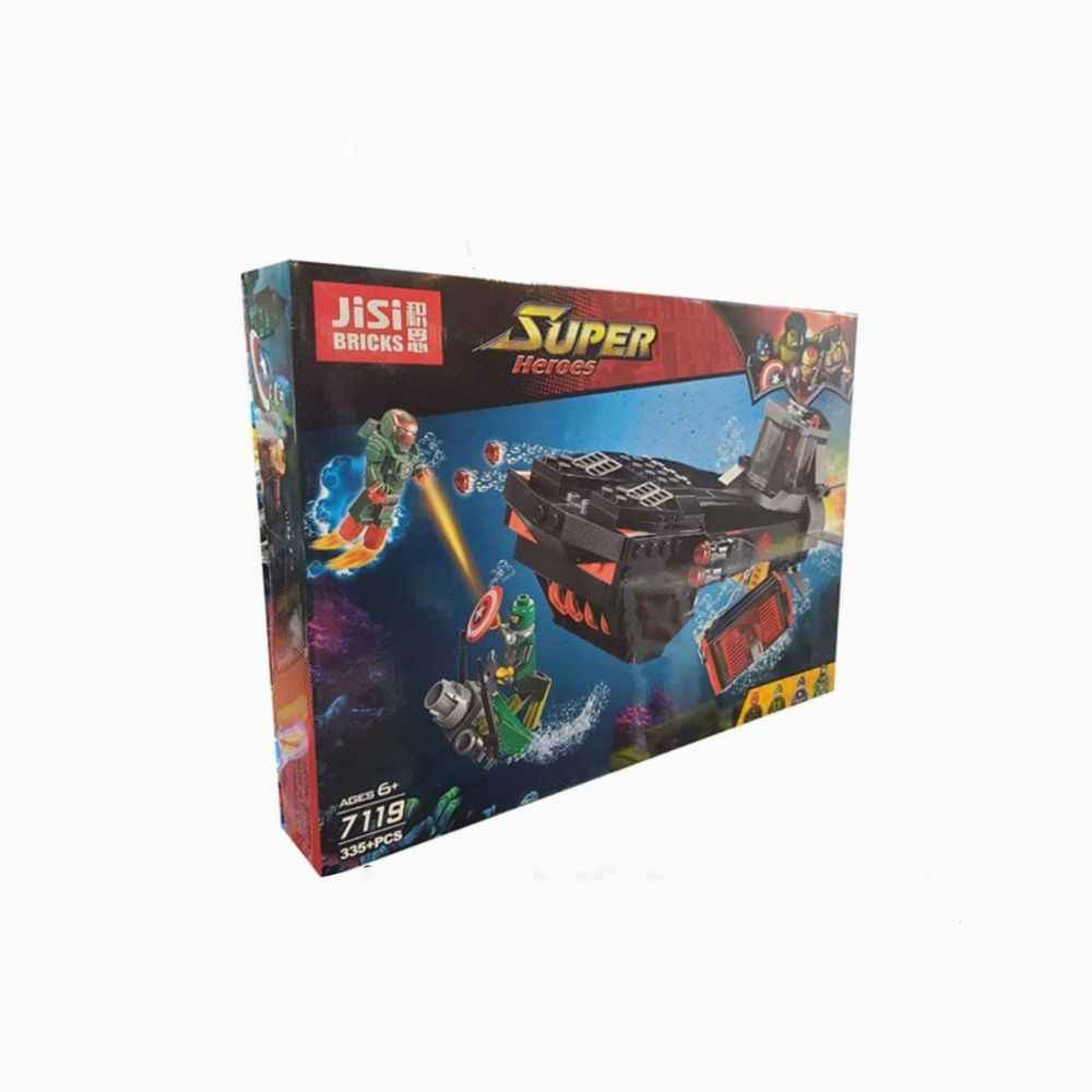 Jisi Bricks Avengers Set with Hydra Block - Super Heroes Building Fun