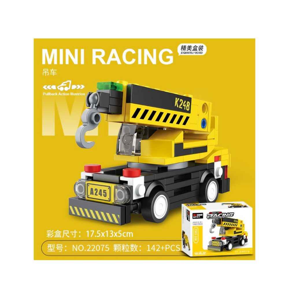 DECOOL MINI RACING PACEMAKER PULLBACK CRANE - Ultimate Mini Racing Crane