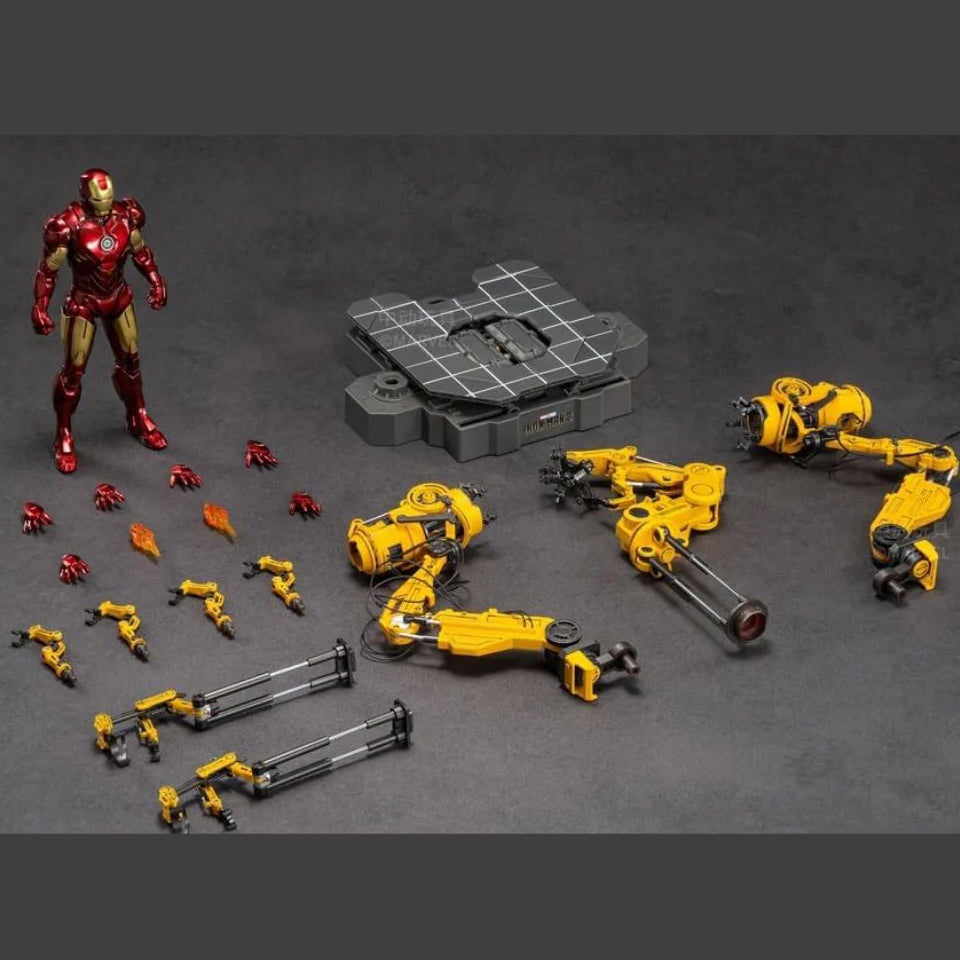 Mark IV: The Birth of Armor With Suit up gantry