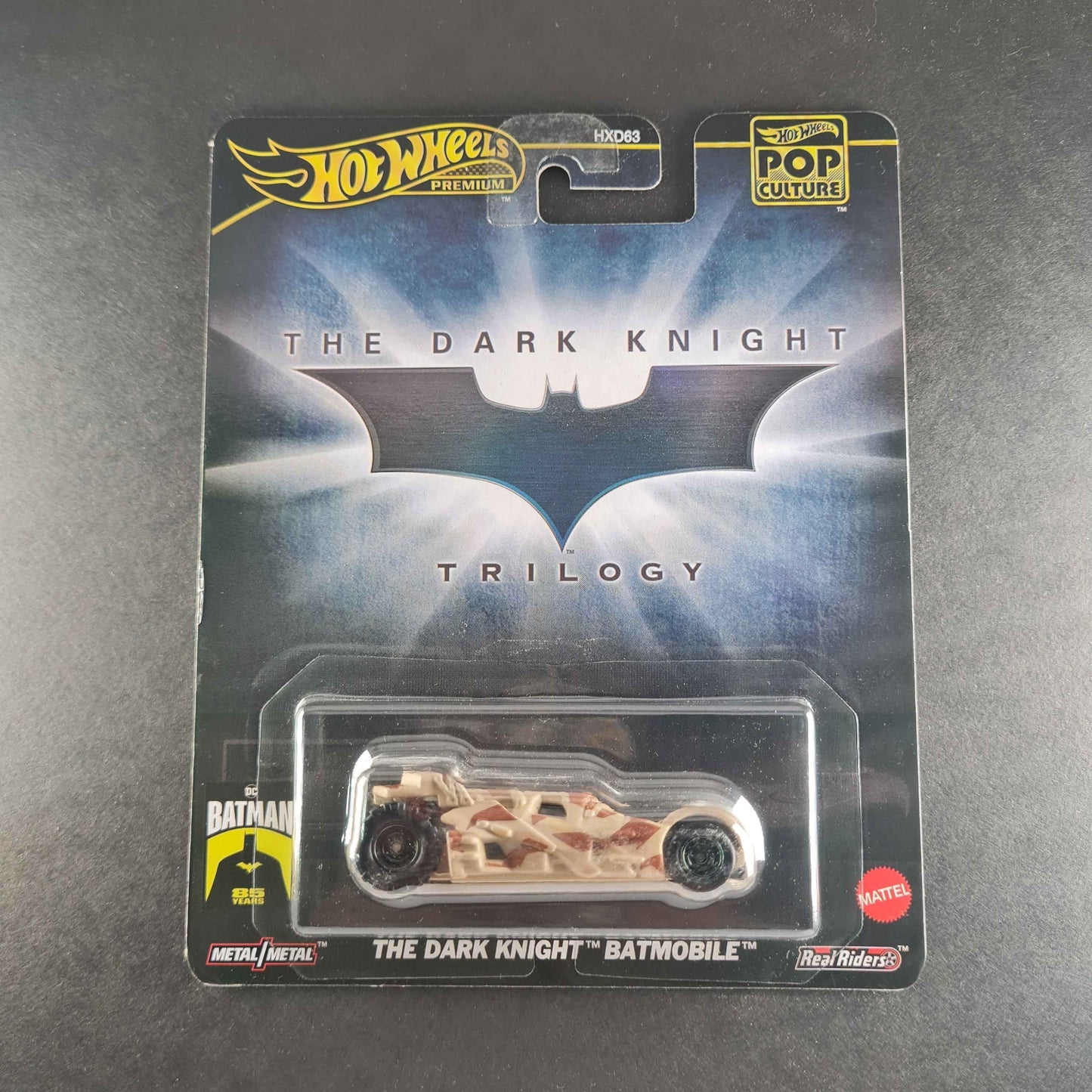 Hot Wheels Dark Knight Batmobile - Premium Pop Culture Collectible
