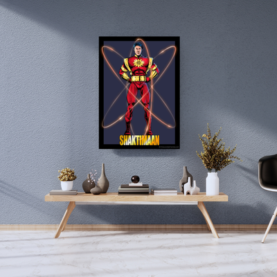 Shaktimaan A3+ HD Superhero Wall Poster