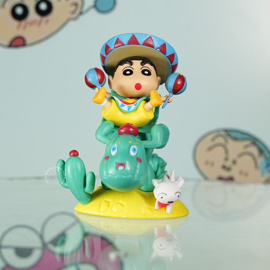 Shinchan Cactus Ride Figurine