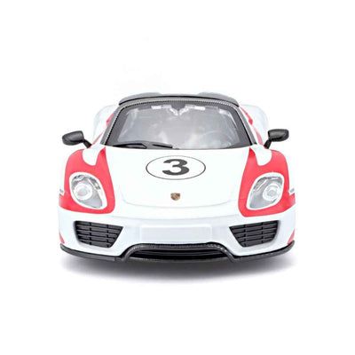 BBURAGO Porsche 918 Weissach 1:24 Scale Model - Precision Diecast Collectible - 2
