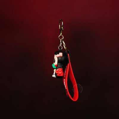 Nezuko Kamado Cute Chibi Anime Keychain - 2