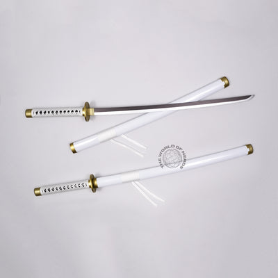 SANEMI SHINAZUGAWA NICHIRIN WOODEN KATANA - Authentic Collectible Sanemi Shinazugawa Katana - 2