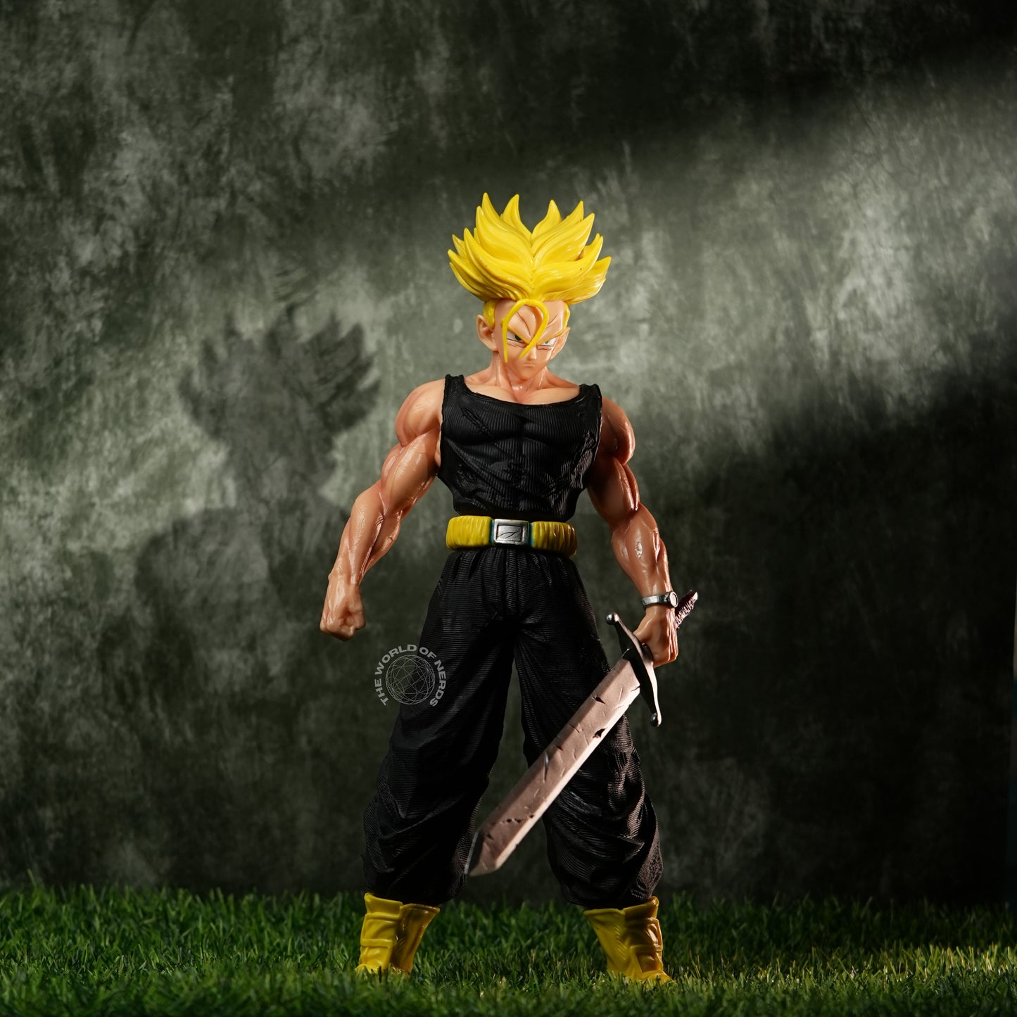 Gotenks Unleashed: The Super Saiyan Fighter