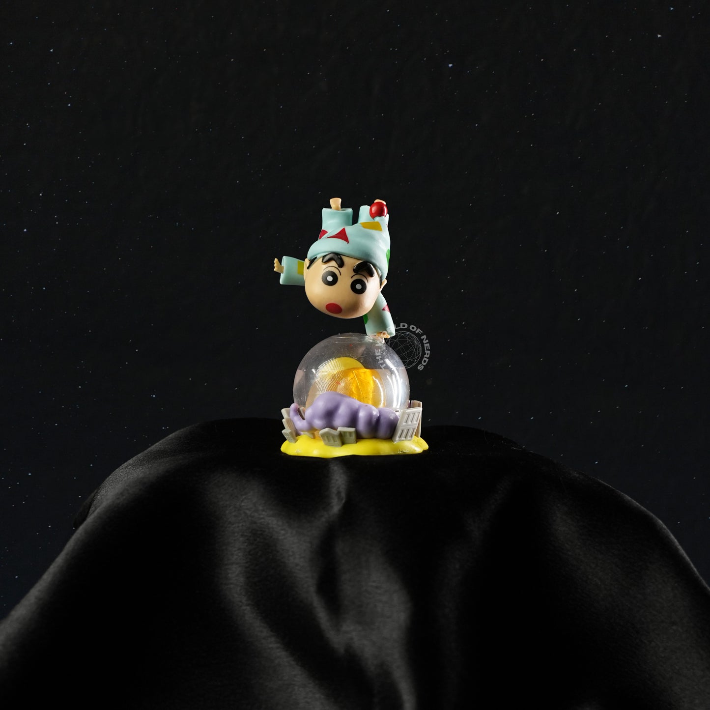 Cute Shinchan Snow Globe Figure