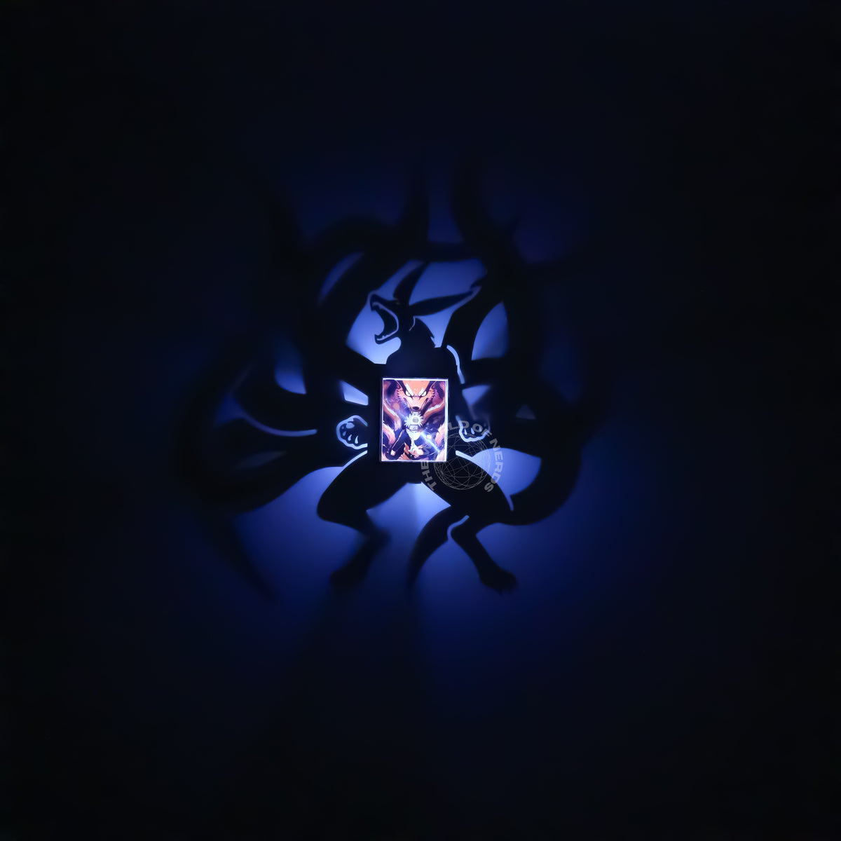 Naruto Uzumaki & Kurama Shadow Light Box