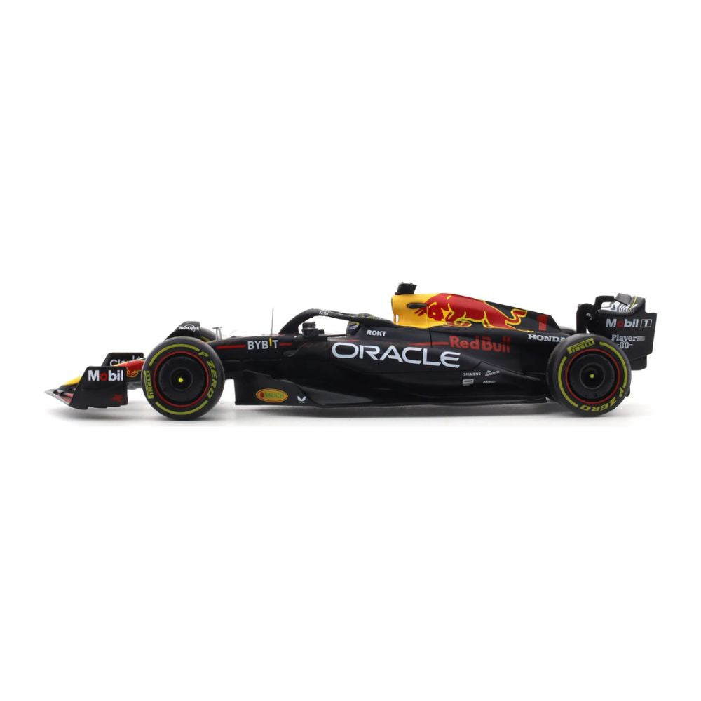BBURAGO ORACLE REDBULL RACING RB19 WINNER ABU DHABI GRAND PRIX 2023 MAX VERSTAPPEN SCALE - 1:24