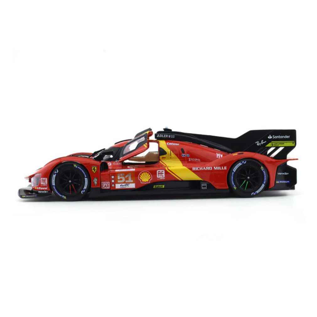 BBURAGO Ferrari 499P Model Car - 1:24 Scale Collectible