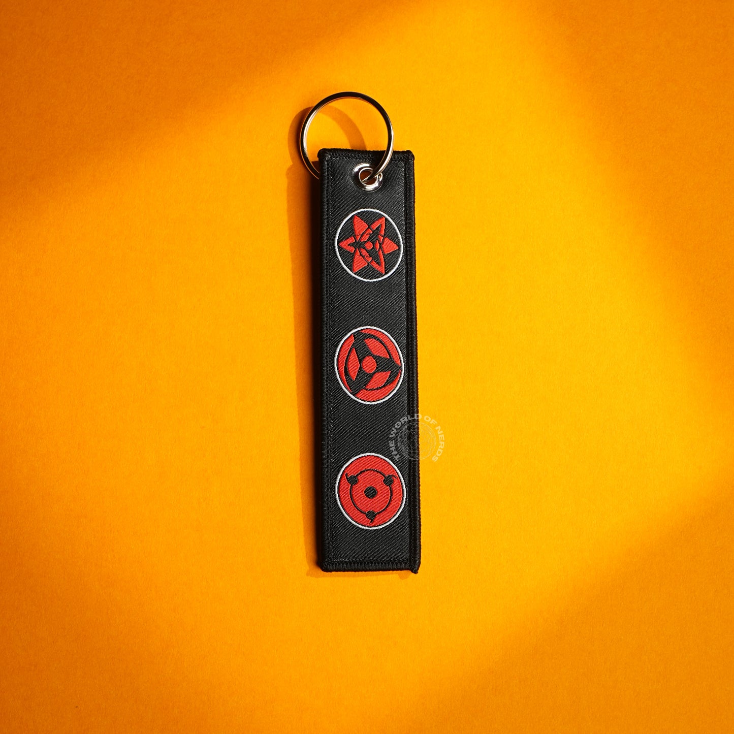 Sharingan Power: Embroidered Keychains Set