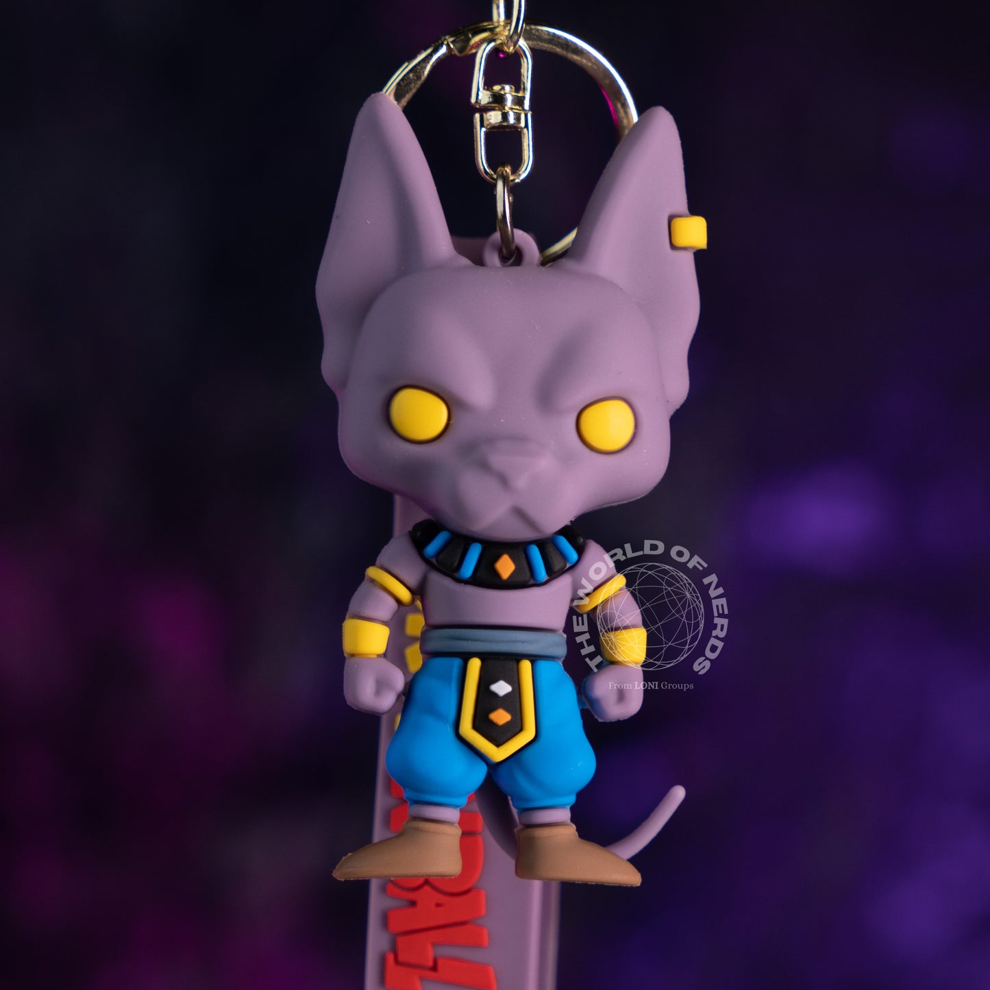 DRAGON BALL Z BEERUS KEYCHAIN