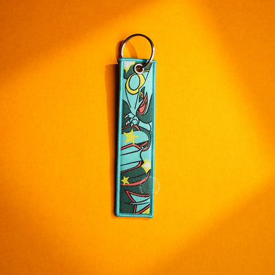 Stylish Anime Keychains – Metallic Warrior Motif - 2