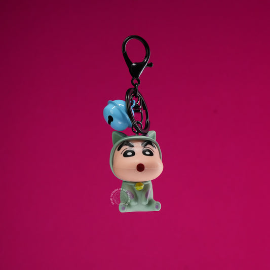 SHINCHAN AS CAT KEYCHAIN