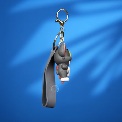 Tom & Jerry Cartoon Strap Keychain - 2