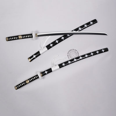 Trafalgar D. Law White Wooden Katana – One Piece Anime Sword - 2