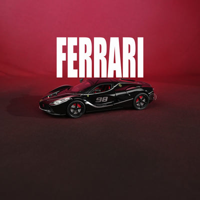 Ferrari FXX-K Diecast Model Car – 1:22 Scale (Black)