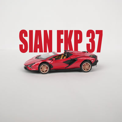 Lamborghini Aventador Red Model Car - 1:32 Scale Diecast - 2