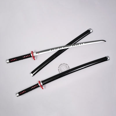 TANJIRO NEW NICHIRIN WOODEN KATANA - Authentic Tanjiro Nichirin Katana Replica - 2
