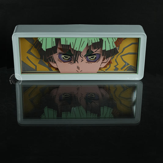 Demon Slayer Zenitsu Shadow Eyes Frame