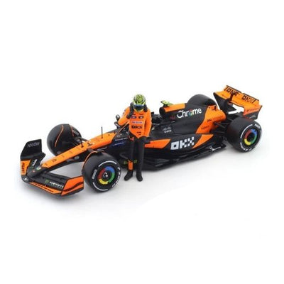 BBURAGO MCLAREN MCL 38 MIAMI GRAND PRIX 2024 LANDO NORRIS SCALE - 1:24 - 2