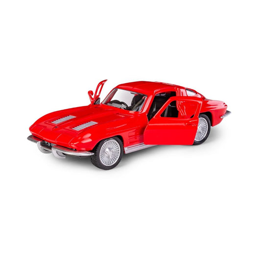 RMZ CITY 1963 CHEVROLET CORVETTE STINGRAY SPLIT WINDOW PULLBACK SCALE - 1:32