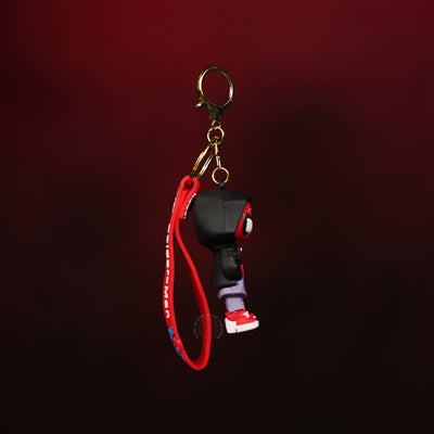 Spider-Man Black Hoodie Street Style Keychain - 2