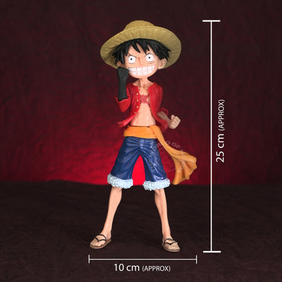 Monkey D. Luffy Action Figure 25cm – One Piece Anime Collectible Statue - 2