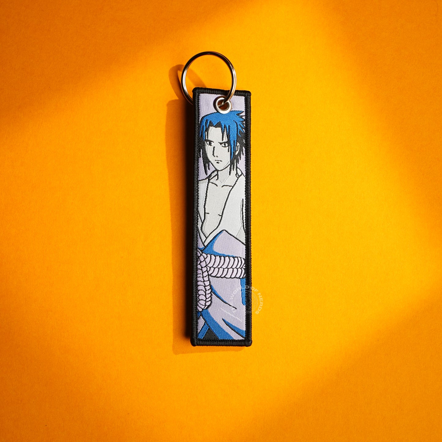 Sasuke Uchiha Keychain – Sharingan & Rinnegan Design