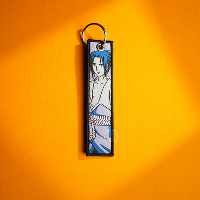 Sasuke Uchiha Keychain – Sharingan & Rinnegan Design - 2