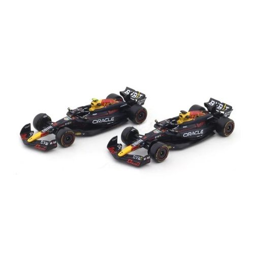 BBURAGO FORMULA RACING TEAM TWIN BY MAX VERSTAPPEN AND SERGIO PEREZ SCALE - 1:43