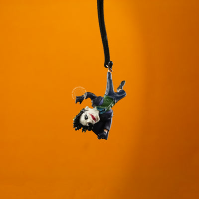 The Joker Hanging Upside Down Chaos in Miniature