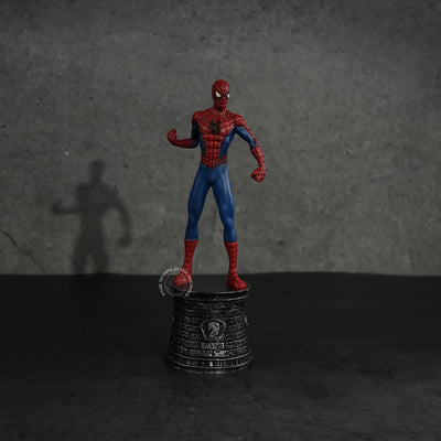 Marvel Chess Collection Spider-Man Figure – White Knight Piece - 2