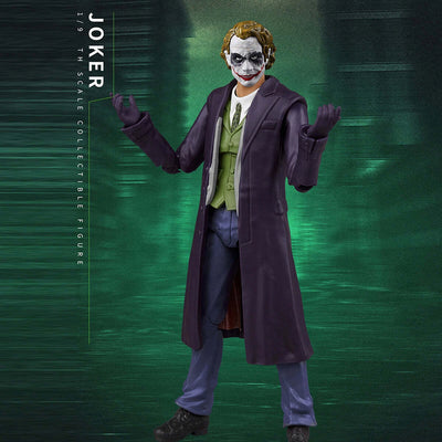 Joker 1/9 Scale Collectible Figure – Premium Detailing with Swap Parts - 2